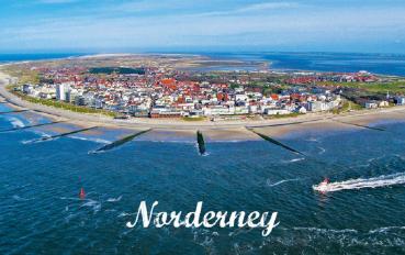 KLM1602 - KLM Acrylglasmagnet Norderney