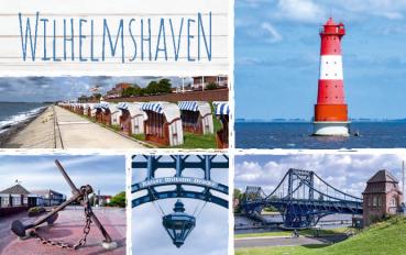 KLM1805 - KLM Acrylglasmagnet Wilhelmshaven