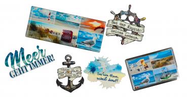 51051032 - Epoxy-Magnet „Insel Usedom“ Vielmotiv