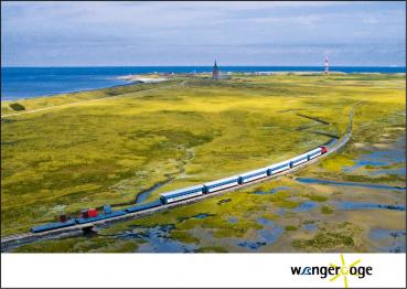 PK-WA025 - Postkarte Wangerooge Inselbahn