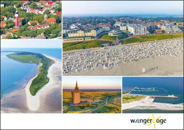 PK-WA028 - Postkarte Wangerooge Vielmotiv