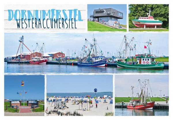 20033508 - Editionspostkarte Nordsee „Dornumersiel/Westeraccumersiel“