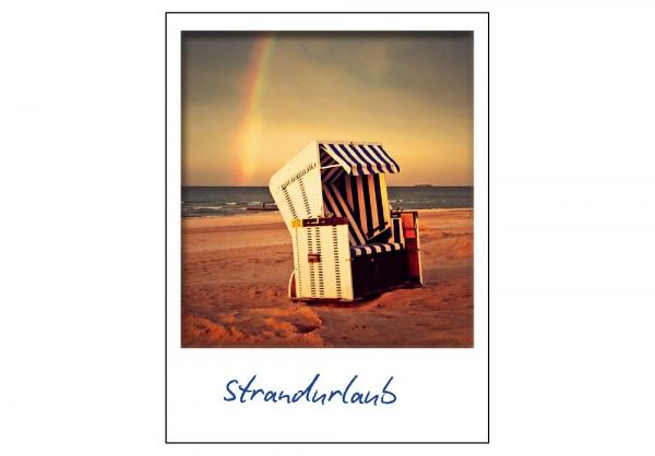 24001021 - Polaroid Retro Strandkorb