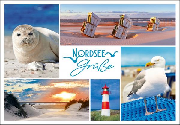 25023001 - Editions - PK "Nordsee Grüße"