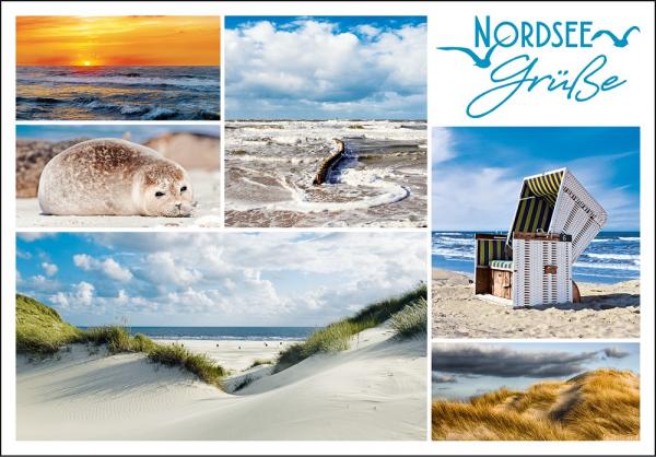 25023009 - Editions - PK "Nordsee Grüße"