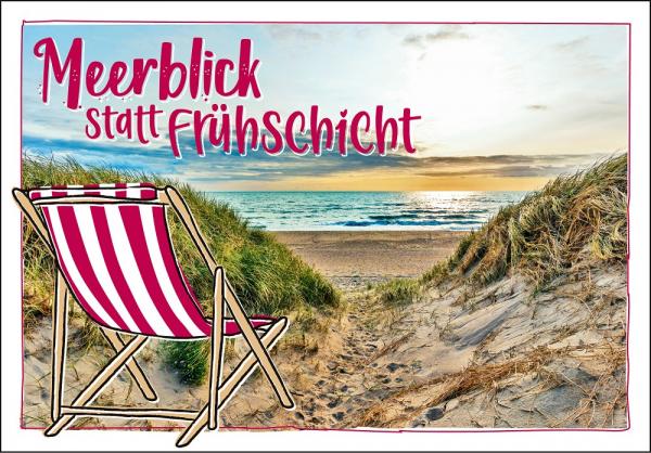 25025005 - Editions - PK "typisch Norden" Meerblick statt ...