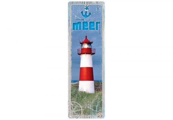 40006 - Lesezeichen mit Prägung Leuchtturm