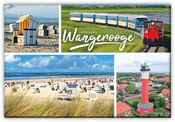 51055101 - Magnet Standard matt - "Wangerooge" Vielmotiv