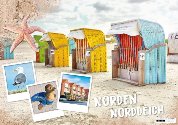 51090008 - Platzdeckchen „Norden/Norddeich“