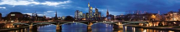 F028-PK - Panoramakarte Frankfurt