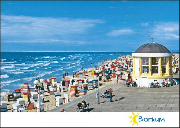 PK-BOR004 - Postkarte Borkum