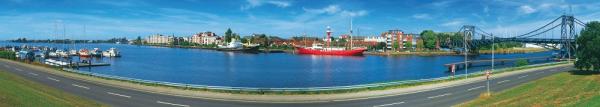 WHV002-PK - Panoramakarte Wilhelmshaven