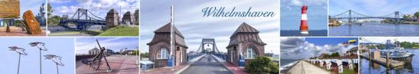 WHV003-PK - Panoramakarte Wilhelmshaven Vielmotiv