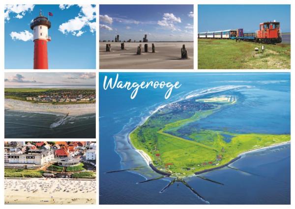 PK-WA030 - Postkarte Wangerooge Vielmotiv